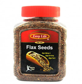 Easy Life Flax Seeds   Plastic Jar  350 grams